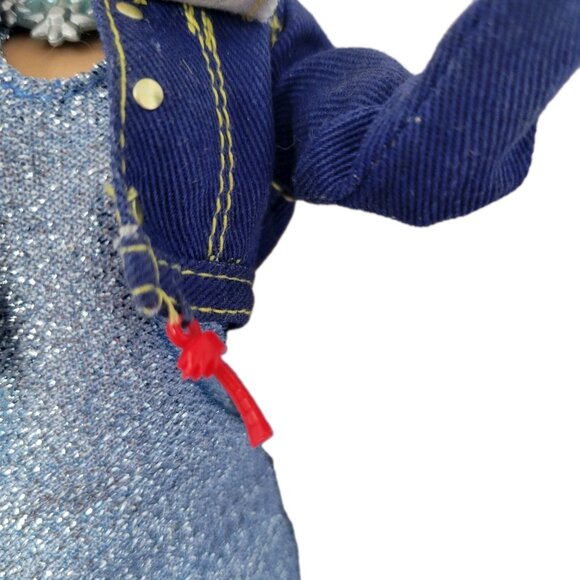 Barbie Doll 1998 Generation Girl Doll Mattel jean jacket red shoe shimmer tights - Picture 6 of 13